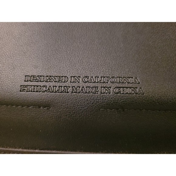 Megan Portfolio Clutch Vegan Microsuede Laptop Tablet Sleeve Glass Ladder & Co - Picture 5 of 5